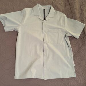 Men’s Lululemon Green Button Up Outdoors Shirt